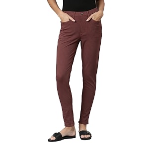 go colors soft cotton blend printed jeggings ankle length for women breathable mid rise