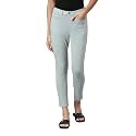 GO COLORS Soft Cotton Blend Printed Jeggings Ankle Length for Women| Breathable, Mid Rise