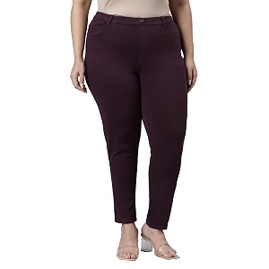 go colors soft cotton blend super stretch jeggings full length for women breathable mid rise