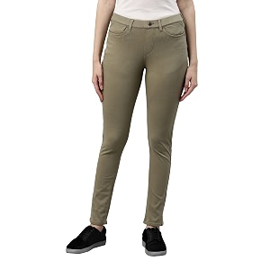 go colors soft cotton blend super stretch jeggings full length for women breathable mid rise