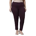 GO COLORS Soft Cotton Blend Super Stretch Jeggings Full Length for Women| Breathable, Mid Rise