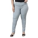 GO COLORS Soft Cotton Blend Super Stretch Jeggings Full Length for Women| Breathable, Mid Rise