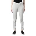 GO COLORS Soft Cotton Blend Super Stretch Jeggings Full Length for Women| Breathable, Mid Rise
