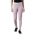 GO COLORS Soft Cotton Blend Super Stretch Jeggings Full Length for Women| Breathable, Mid Rise