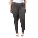 GO COLORS Soft Cotton Blend Super Stretch Jeggings Full Length for Women| Breathable, Mid Rise