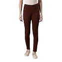 GO COLORS Soft Cotton Blend Super Stretch Jeggings Full Length for Women| Breathable, Mid Rise