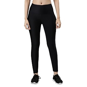 GO COLORS Solid Nylon Stretch Ankle Length