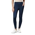 GO COLORS Solid Nylon Stretch Ankle Length