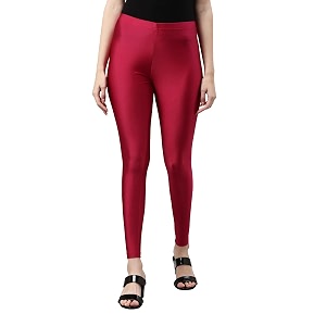 go colors women39s mid rise shimmer skinny fit leggings