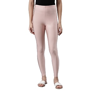 go colors women39s mid rise shimmer skinny fit leggings