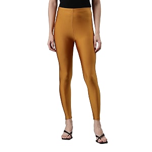 go colors women39s mid rise shimmer skinny fit leggings