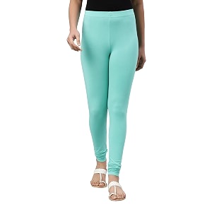 go colors soft cotton stretch churidar for women  breathable mid rise full length