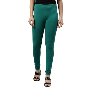 go colors soft cotton stretch churidar for women  breathable mid rise full length