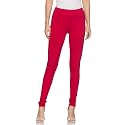 GO COLORS Soft Cotton Stretch Churidar for Women | Breathable, Mid Rise, Full Length