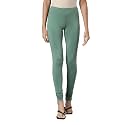GO COLORS Soft Cotton Stretch Churidar for Women | Breathable, Mid Rise, Full Length