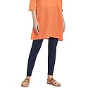 GO Colors Women's Slim Fit Mid Rise Bottom