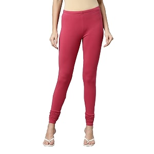 go colors soft cotton stretch churidar for women  breathable mid rise full length