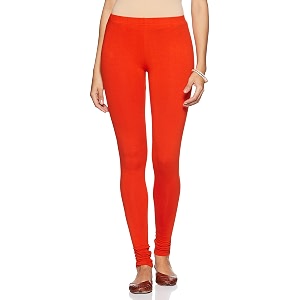 go colors soft cotton stretch churidar for women  breathable mid rise full length