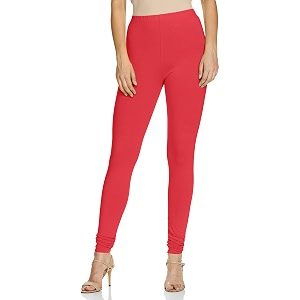 go colors soft cotton stretch churidar for women  breathable mid rise full length
