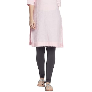 go colors soft cotton stretch churidar for women  breathable mid rise full length