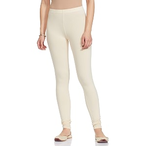 go colors soft cotton stretch churidar for women  breathable mid rise full length
