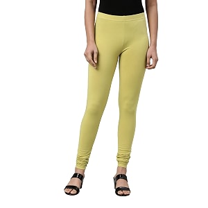 go colors soft cotton stretch churidar for women  breathable mid rise full length