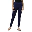 GO COLORS Soft Cotton Stretch Churidar for Women | Breathable, Mid Rise, Full Length
