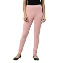 GO COLORS Soft Cotton Stretch Churidar for Women | Breathable, Mid Rise, Full Length