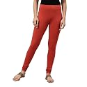GO COLORS Soft Cotton Stretch Churidar for Women | Breathable, Mid Rise, Full Length