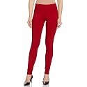 GO COLORS Soft Cotton Stretch Churidar for Women | Breathable, Mid Rise, Full Length