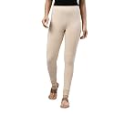 GO COLORS Soft Cotton Stretch Churidar for Women | Breathable, Mid Rise, Full Length