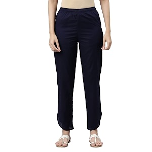 GO COLORS Women Mid Rise Cotton Dhoti
