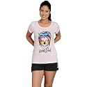 Go Devil Women39s Casual Printed Round Neck