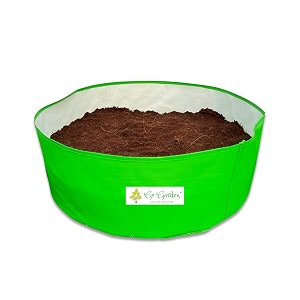go garden 15x 9 inch for terrace gardening large plants and tree to grow leafy vegetable and hybrid plants and tree bag pack of 4