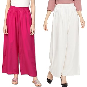 Go Gazab - Stylish Combo Womens Palazzo