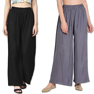 Go Gazab - Stylish Combo Womens Palazzo