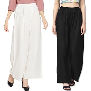 Go Gazab - Stylish Combo Womens Palazzo