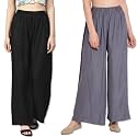 Go Gazab - Stylish Combo Women39s Palazzo