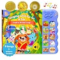 GO GO 10 Creative Animal Nursery Rhymes: Interactive Book for 1 Year Old, Sound Books for Toddlers 1-3, Musical Books for Toddlers 1-3, Music Book for Toddlers 1-3, Baby Books with Sound