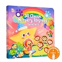 GO GO 30 Classic Nursery Rhymes Sound Book, USB-C Rechargeable, Interactive Musical Learning Book for Toddlers