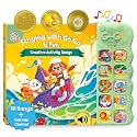 GO GO Creative Activity Nursery Rhymes: Nursery Rhyme Books, Sound Book, 10 Songs, Talking Books for Toddlers 1-3, Music Books for Toddlers 1-3, Interactive Books for 1 Year Old, Baby Music Book
