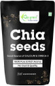 GO GRASS Chia Seed, Gluten Free, Vegan, Raw, Keto Friendly Chia Seeds (500 g)