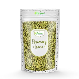 go grass dried rosemary leaves 200gm  for food skin glow hair  rosemary flakes  no preservative  gluten free  seasonings herbs amp spices