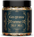 GO GRASS Premium International Healthy Nutmix | 10+ Mix Dry Fruits | Ready to eat | Assorted Nuts (1 x 500 g)
