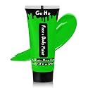 Go Ho Amazon Green Face Body Paint Washable for Halloween Makeup(2.37oz)