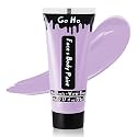 Go Ho Pastel Purple Face Body Paint Washable for Halloween Makeup(2.37oz)