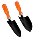 Go Hooked Gardening Tools Kit | Gardening Needs | Hand Trowel | Hand Trowel Transplanter | Orange &amp; Black | 2 Pcs Set