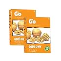 Go Organic Light Broken Walnut Kernels 500g, (250g x 2)| Akhrot Giri | Organic, Without Shell | Healthy Dry Fruits for Snacking &amp; Baking