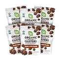 Go Raw Sprouted Organic Dark Chocolate Clusters with Coconut & Sprouted Seeds, 6 ct box of 3 oz bags