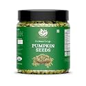 Go Vegan 100% Natural & Premium Pumpkin Seeds 1kg - Raw Seeds for Eating | Immunity Booster and Protein Rich Seeds | Healthy Diet Snacks Diwali Gift Pack (Pumpkin Seeds 1 Kg)